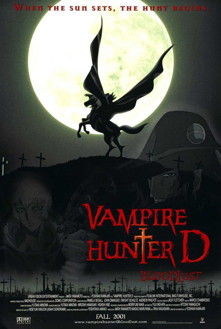 Vampirlar ovchisi d — anime