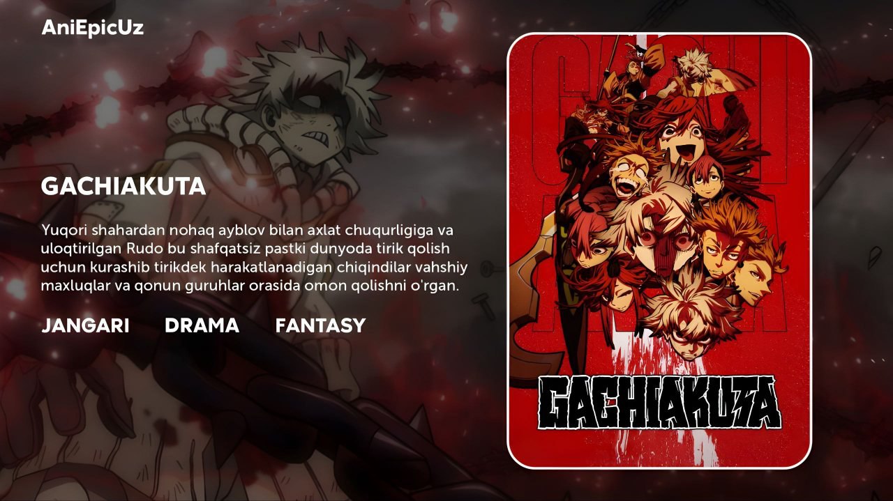 Gachiakuta — anime