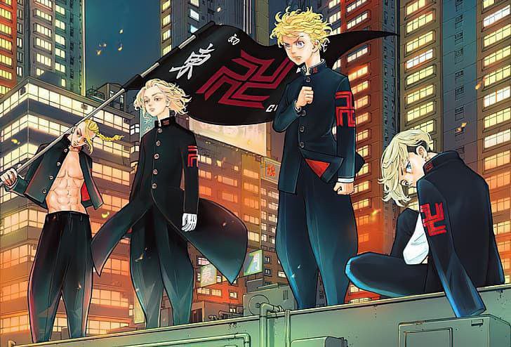 TOKIO QASOSKORLARI s1, s2, s3 — anime