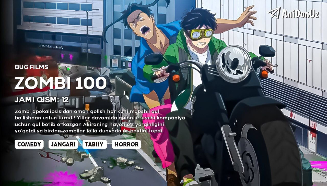 ZOMBI 100 — anime