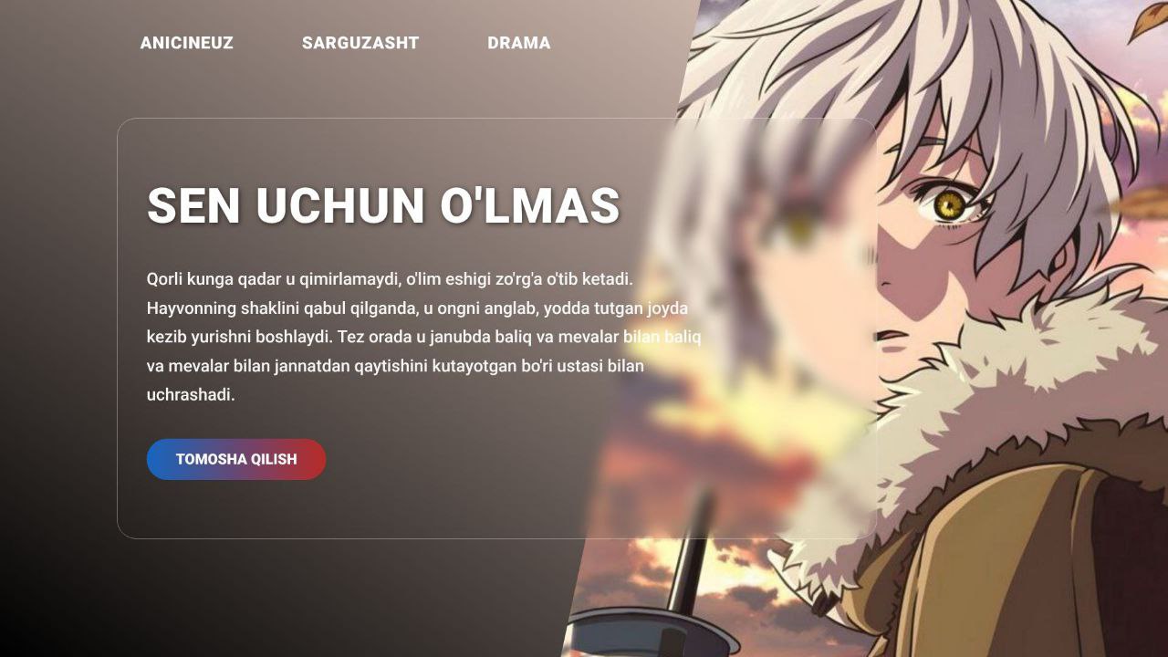 Sen uchun olmas s1, s2, s3 — anime