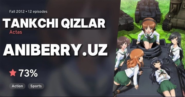 Tankchi qizlar — anime