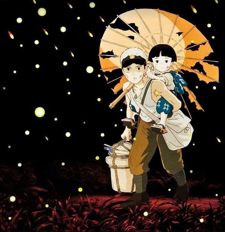 Yonar yulduzlar qabri — anime