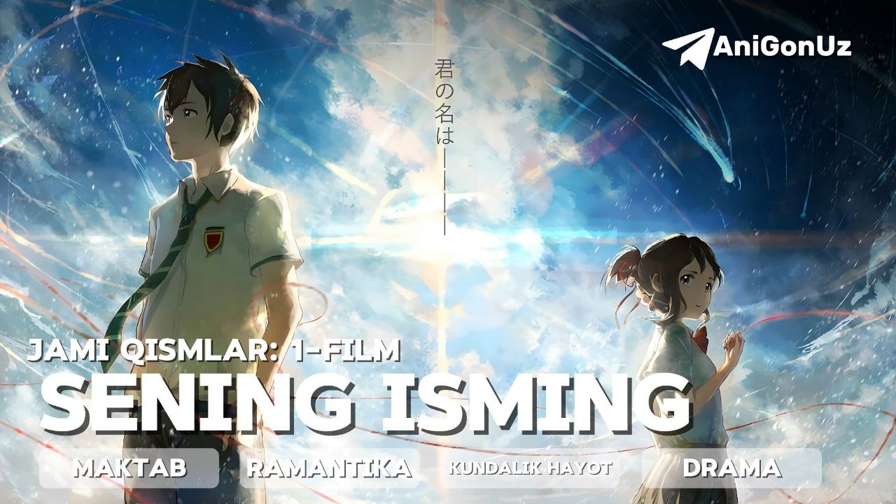 Sening isming — anime