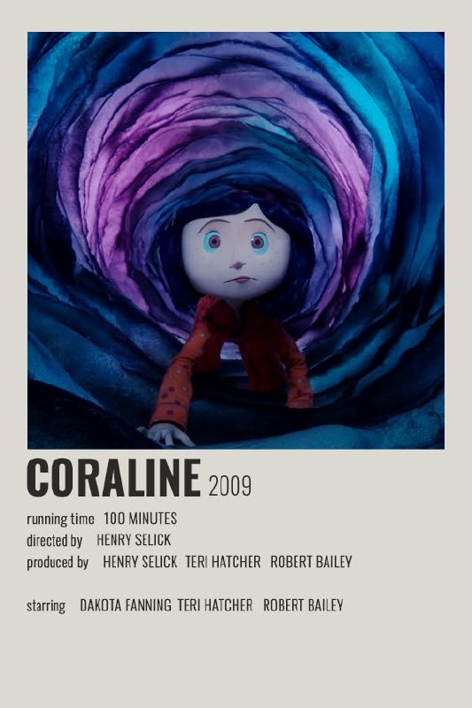 Coraline — poster